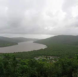 Sea Back-Water View / Hill View & Savitri River